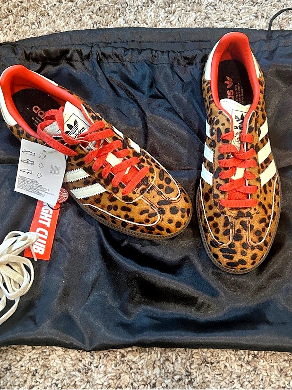 adidas Samba animal print